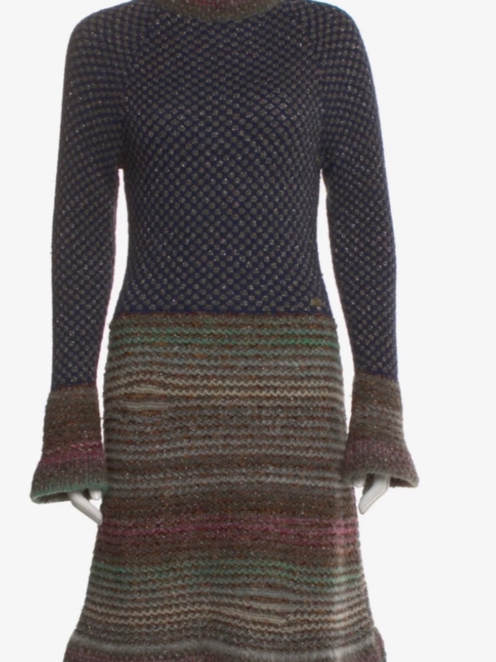 Chanel wool dress